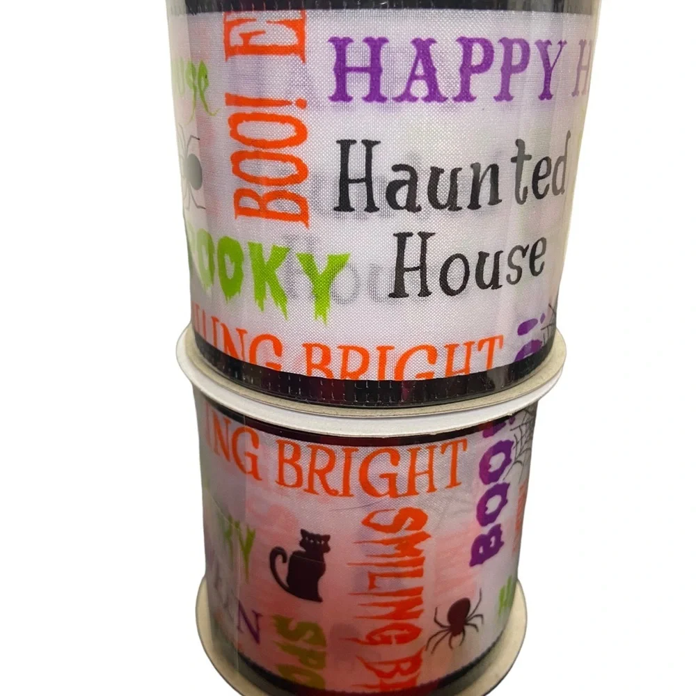 Halloween Crafter’s Square Large Lot of 19 Ribbon NWT